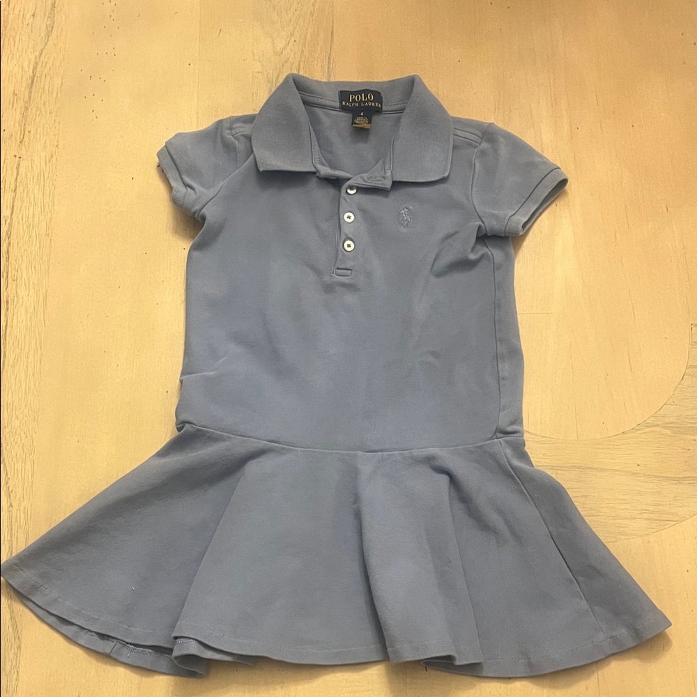 Polo by Ralph Lauren Kids Blue Polo Dress